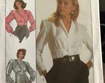 NIP vintage Simplicity sewing pattern - blouse - size: 12