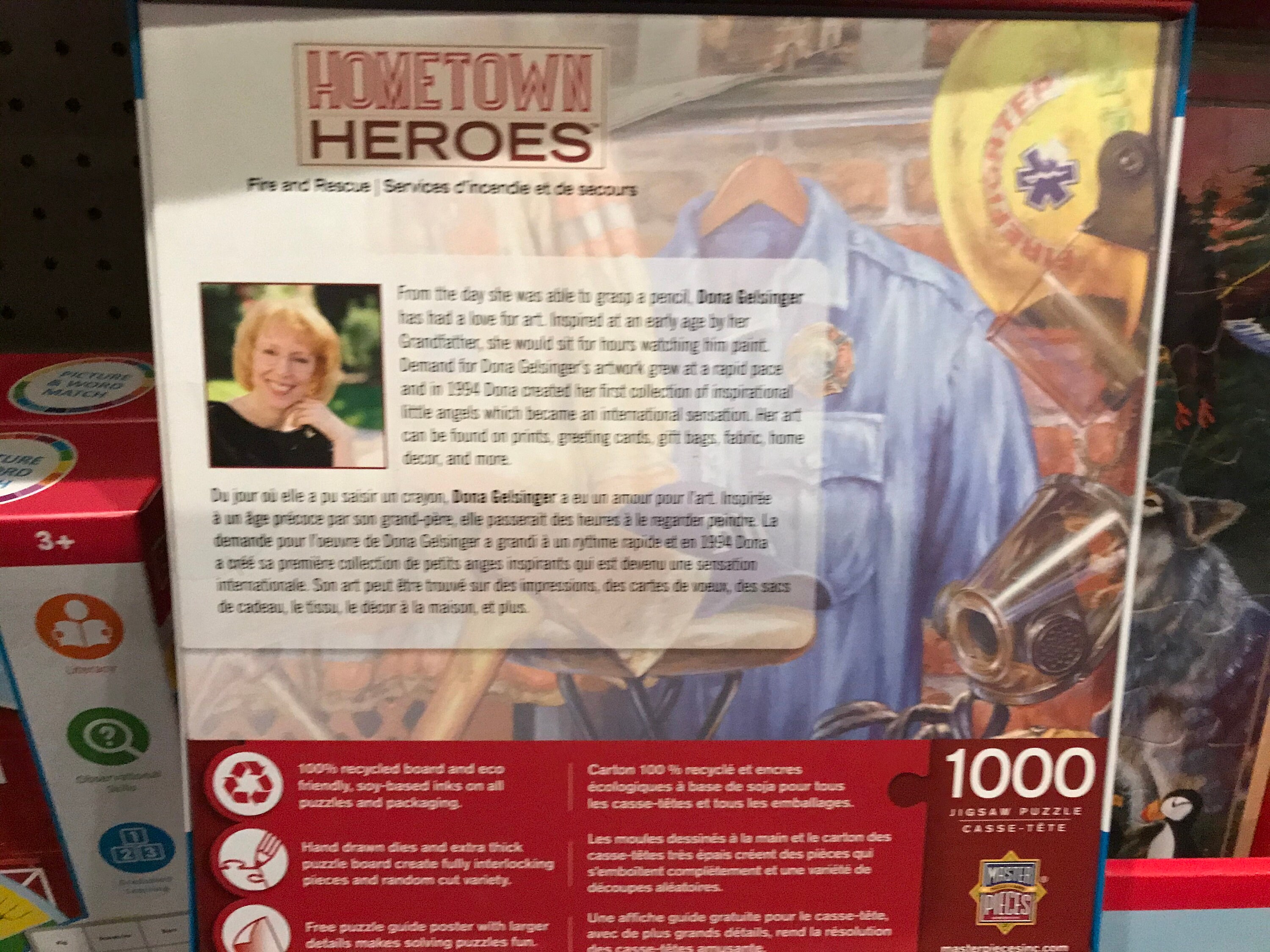 Hometown Heroes - Fire and Rescue 1000 Piece Puzzle