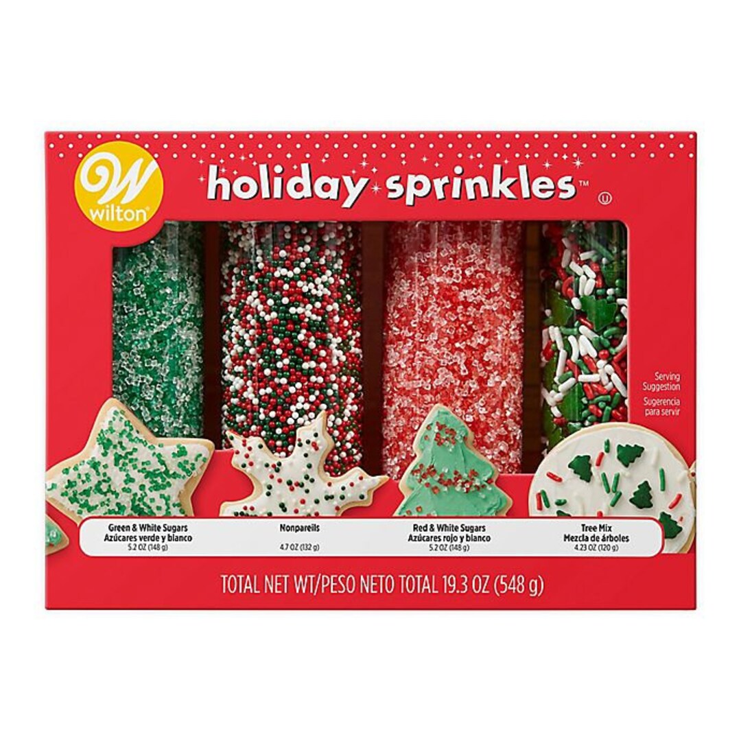 Wilton Holiday Sprinkles Variety Mega Set Etsy Canada