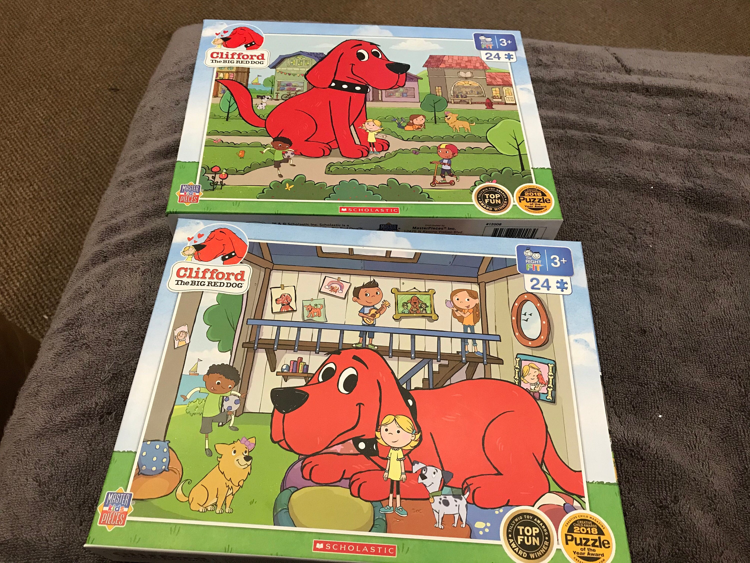 Masterpieces Puzzles Wood Kids Puzzle - Clifford 48 Piece By Scholastic  Entertainment