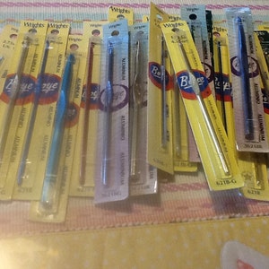 NIP 1 aluminum crochet hook - various sizes - Wrights Boye brand