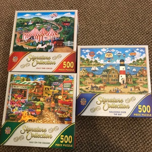 NIB Masterpieces Signature collection jigsaw puzzle - 500 pieceS