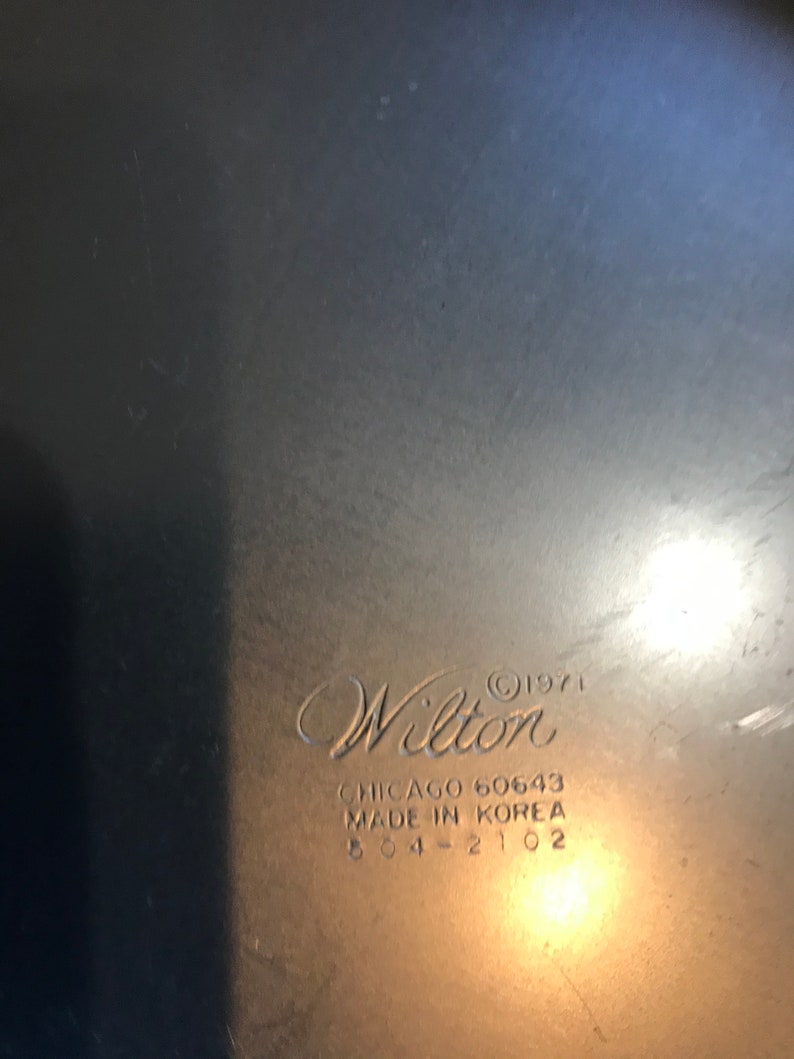 Vintage Wilton Tier Round Cake Pans - 1971 - Wedding Cakes Choice of 6 ...