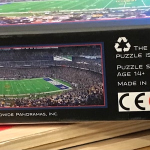 NIP Masterpieces’s New New York Giants/New York Jets panoramic puzzle - 1000 pieces