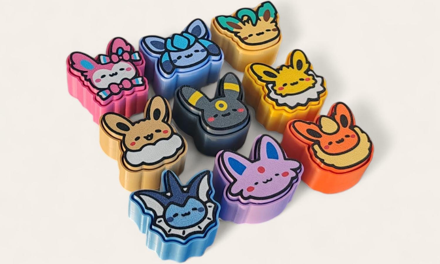 イーブイ進化キーホルダー - Etsy 日本