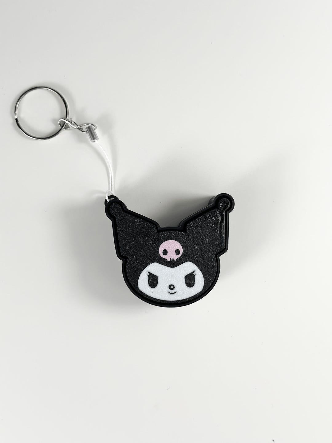 りゅぐるみ キーホルダー KEIGO Kuromi Fidget Clicker Keychain – Sanrio Inspired Kawaii Stress Toy