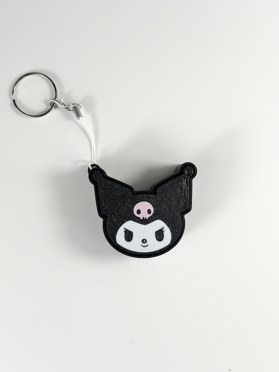 Kuromi Fidget Clicker Keychain – Sanrio Inspired Kawaii Stress Toy