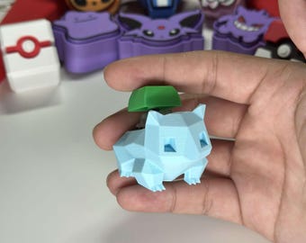 Bulbasaur Fidget Clicker Toy – Brinquedo antiestresse geométrico inspirado em Pokémon para foco e diversão.