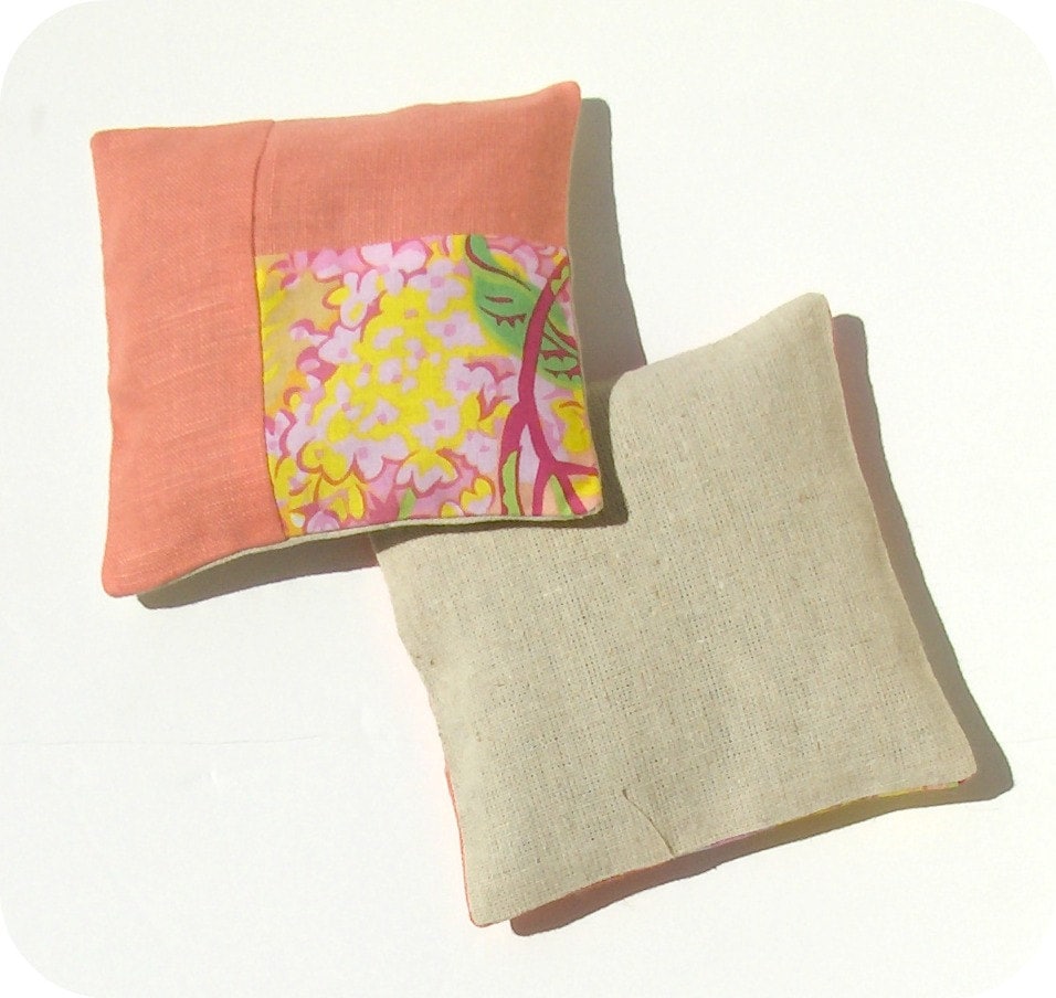 Linen Lavender Sachet - Patchwork Set - Etsy