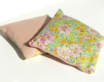 Linen lavender sachet - Liberty pink set