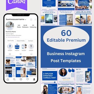 60 Canva-sjablonen voor bedrijfsadviseurs: webinar- en strategietips
