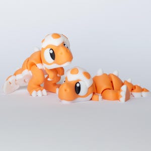 3D Gedruckt T-Rex Dinosaurier Spielzeug, Flexi Gelenk Fidget Dino, Taschenhaustier, Sensorisches Spielzeug Geschenk, Mini Schreibtischfreund, Mitbringsel für Kinder