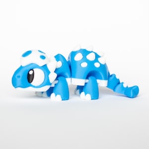3D Printed Dinosaur Toy, Flexi Articulated Dino Fidget, Pocket Pet Dinosaur, Sensory Toy Gift, Party Favor for Kids, Cute Dino Figurine