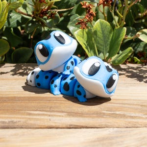 Cute Gecko Toy! 3D Printed Animals, Articulated Flexi Fidget Lizard, Sensory Pocket Pet, Mini Desk Buddy, Animal Lover Gifts, Unique Party