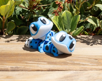 Cute Gecko Toy! 3D Printed Animals, Articulated Flexi Fidget Lizard, Sensory Pocket Pet, Mini Desk Buddy, Animal Lover Gifts, Unique Party