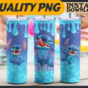 Glittersteek beker wrap sublimatie ontwerpen png – 20oz mager, stripfiguren beker wrap, digitaal bestand, cadeau voor cartoonliefhebber