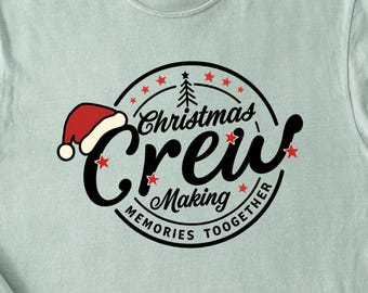 Christmas Crew Shirt, Comfort Colors Holiday Shirt, Family Christmas Shirt, Family Christmas Shirts, Christmas T Shirt, Holiday Party Shirt