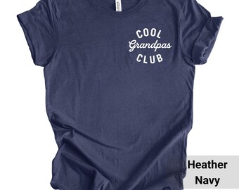 Cool Grandpa Club Shirt, Gift for Grandpa, New Grandpa Gift, Grandpa Christmas Gift, Cool Grandpa Shirt, Shirt for Grandpa, Grandpa Gift