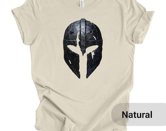 Spartan Helmet Shirt, Warrior Shirt, Armor Shirt, Spartan Tshirt, Gladiator Shirt, Warrior Helmet Tee, Greek Helmet Shirt, Battle Shirt