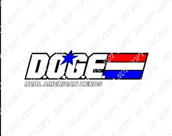 Doge svg png. Department of Government efficiency svg png. Trump svg png. MAGA svg png.