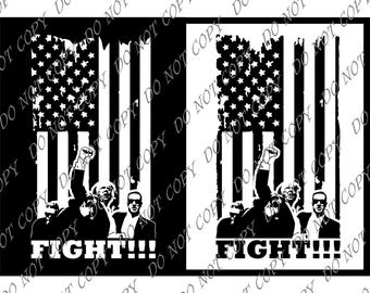 Trump svg png, fight fight fight trump svg png, maga svg png, you missed svg png