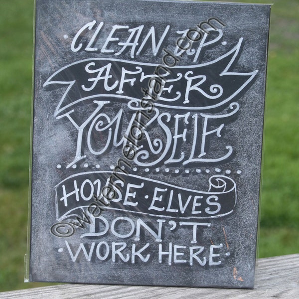 House Elf Poster - Etsy