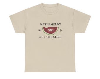 Watermelon Slice Graphic Tee: Fun Summer Shirt
