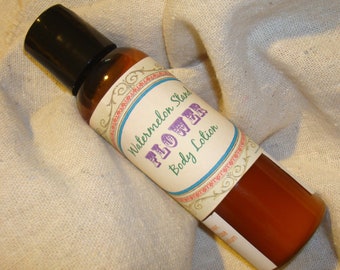 Loção de óleos essenciais para pele e corpo - Hidratante natural para hidratação, aromaterapia e pele macia - loção de manteiga de karité 8oz