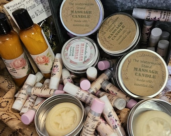 Soy Wax & Essential Oils Massage Candle