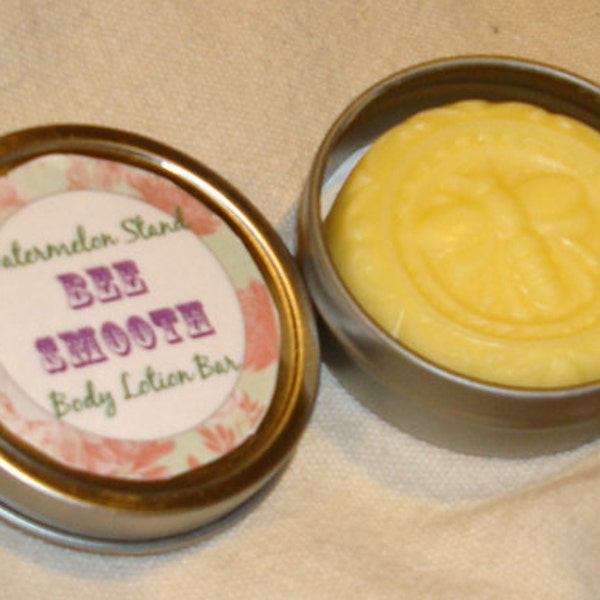 UNscented  with white beeswax Special order for Victoria BEE SMOOTH Hard Lotion Bar
