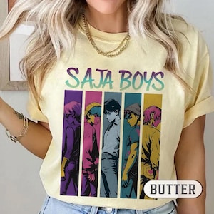 Saja Boys Shirt, Kpop Demon Hunters Shirt, Kpop Listener Gift, Saja Boys Huntrix Shirt, Mira Pullover For Zoey Tee, Jinu Tee, Rumi Fan Shirt