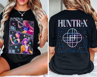 Huntrix Kpop Demon Hunters Shirt Comfort Colors, Huntrix Girls Kids Shirt, Mira Rumi Joey Shirt, Demon Hunter Merch, Youth Tee