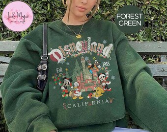 Disneyland Christmas Shirt: Mickey & Friends Holiday Tee
