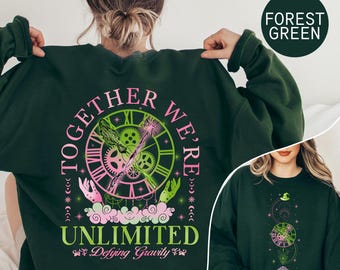 Sudadera Wicked Musical, Sudadera Defying Gravity, Broomstick Magic