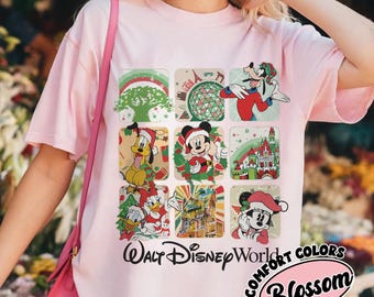 Disney Christmas Sweatshirt, Mickey and Friends Holiday Crewneck