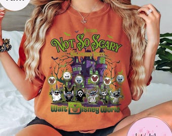 Stitch Halloween Shirt: Disney Not So Scary Party Tee