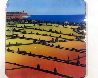 Classic album coaster -Lemonjelly Lost Horizons