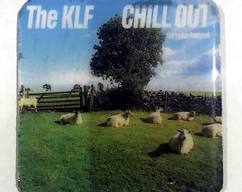 Classic album coaster -The KLF Chill Out