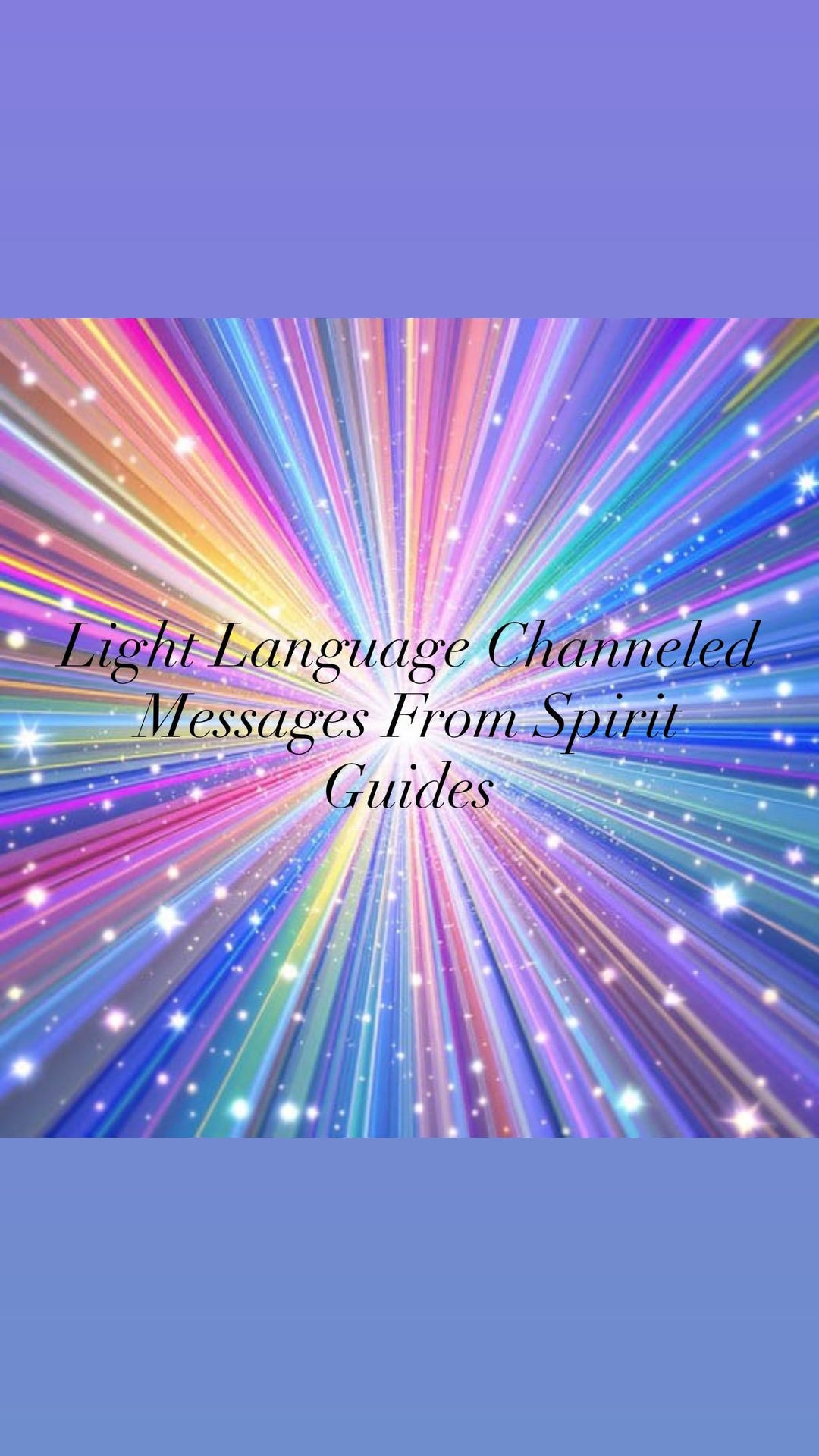 Light Language Channeled Messages From Spirit Guides - Etsy