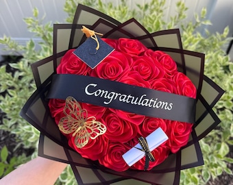Keepsake Graduation Bouquet: Eternal Flowers Gift