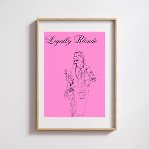 Legally Blonde Digital Print