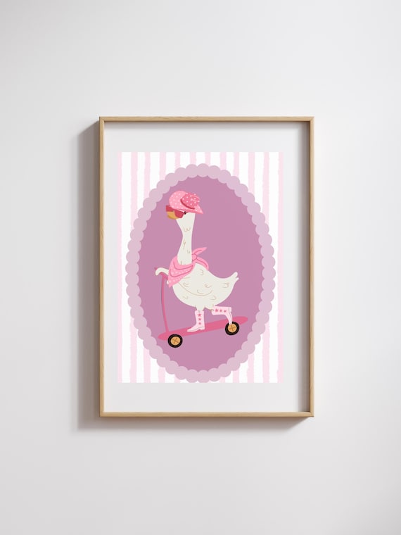 Silly Goose Digital Print