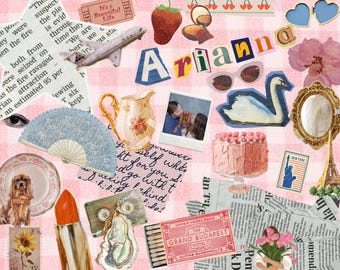 Custom Digital Scrapbook Collage