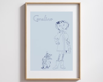Coraline Digital Print