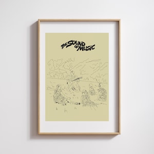 Sound of Music Digital Print