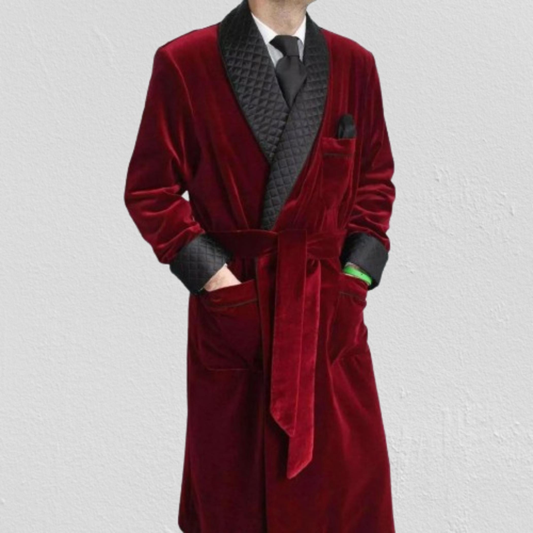 Red Bath Robes Men - Etsy