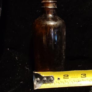 Glass Amber Bottle