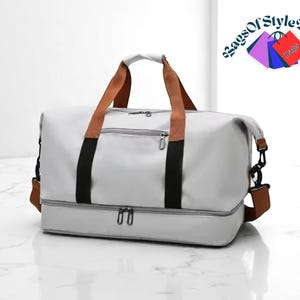 Reisetasche Duffle Gepäcktasche | Tragbare Tragetasche mit großer Kapazität | Unisex Crossbody Schulter Geldbörse | Gym Fitness Handtasche | Vielseitige Trage All