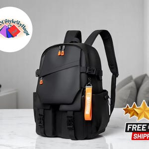 Sac à dos pour ordinateur portable étudiant | Cartable résistant à l'eau pour adolescents | Sac à dos unisexe décontracté de grande capacité | Cartable pour ordinateur de voyage