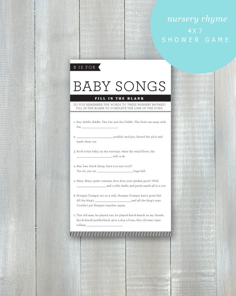 Baby Songs Game PDF image 2